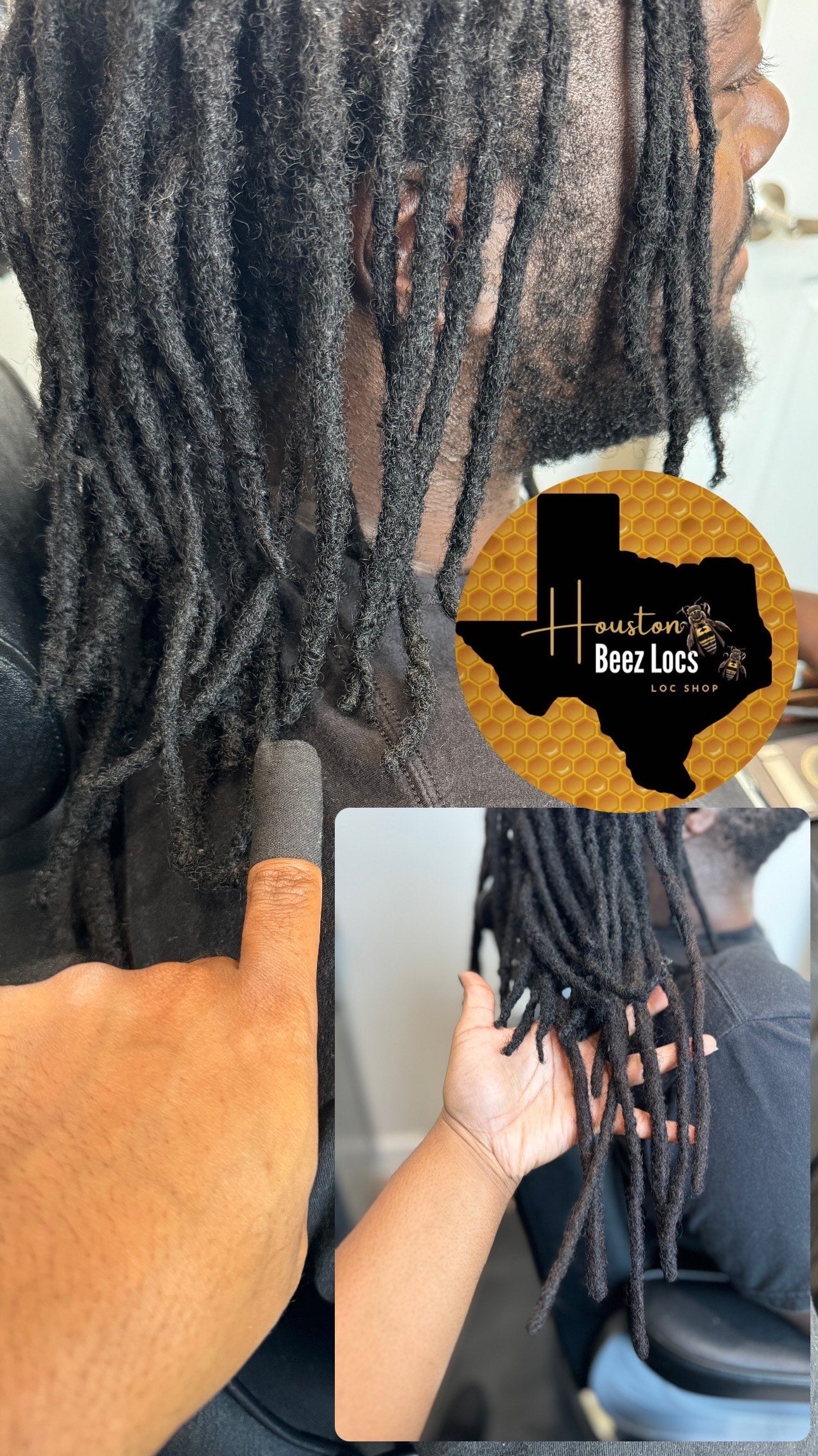 Traditional Natural Black Loc Extensions Soft